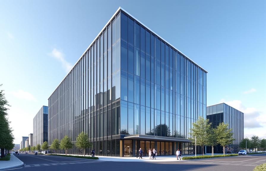 Commercial construction and office development in Edinburgh