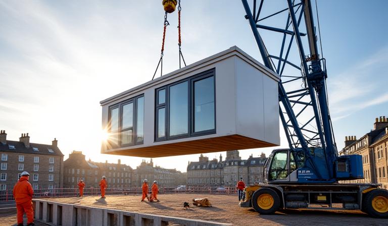 Modular construction and prefabricated homes in Edinburgh