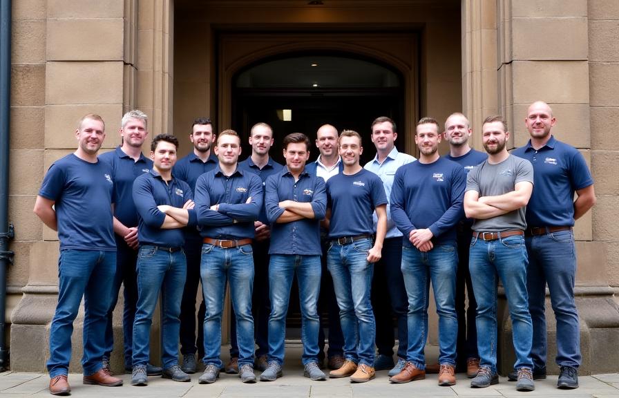ThistleRock Construction team specializing in Edinburgh heritage building